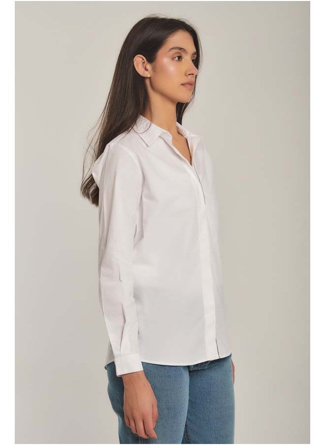 DALYDRESS - Fancy Basic Blouse With Long Sleeve - Image 1