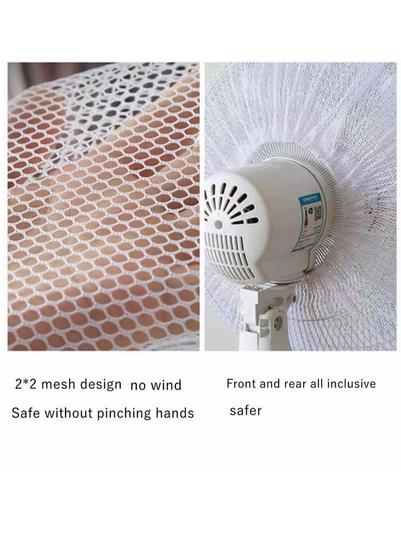 Cool Baby COOLBABY Children's Anti-pinch Fan Protective Cover-Cartoon Fan Cover Safety Cover-Household Floor Type Electric Fan Protective Cover Washable Fan Mesh Cover  - Image 3