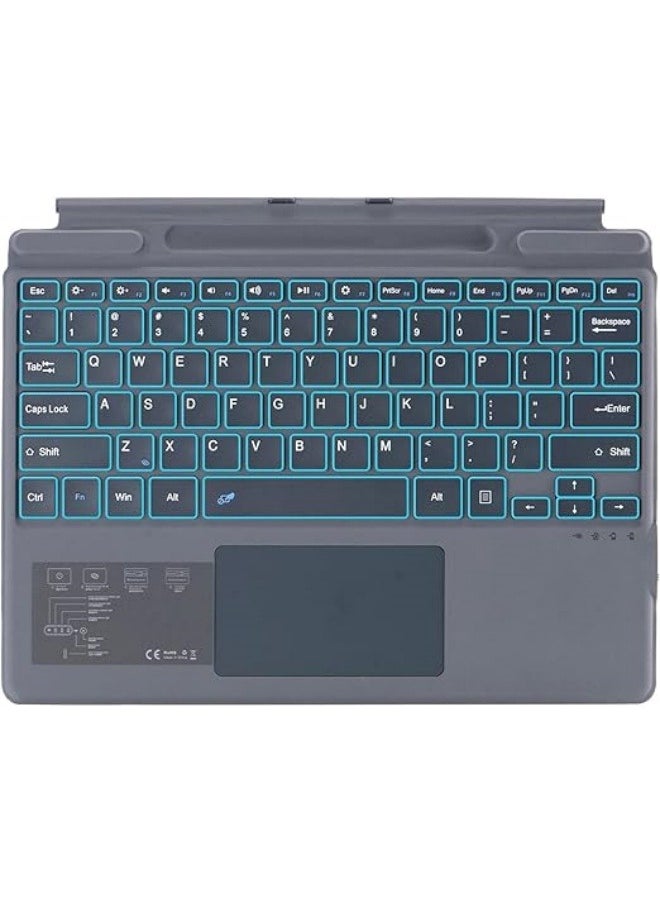 Type Cover Compatible with Microsoft Surface Pro 11 (2024),13 inch, Portable Slim Wireless Keyboard with Touchpad Tablet Keyboard  - Image 1