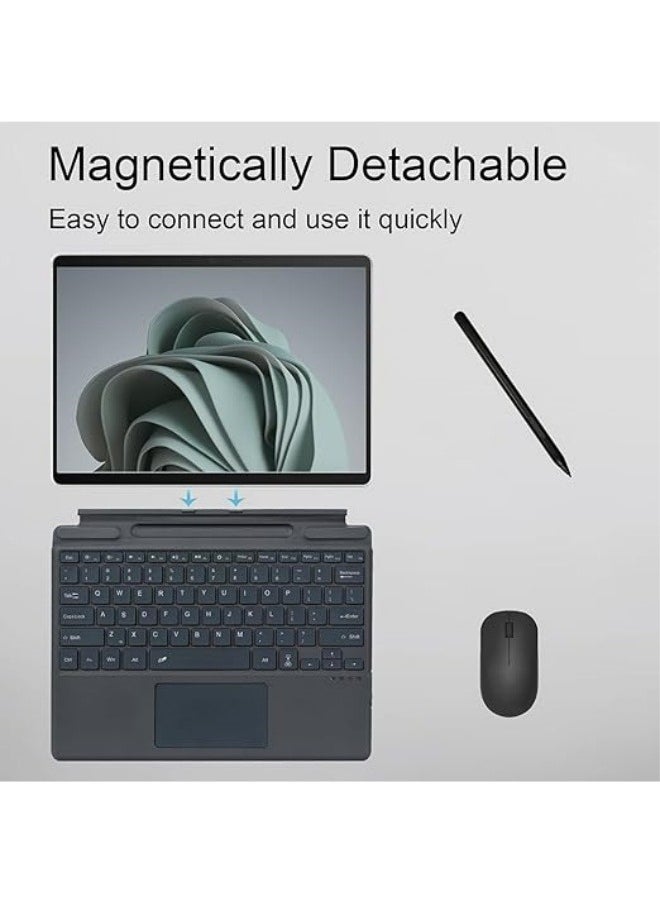 Type Cover Compatible with Microsoft Surface Pro 11 (2024),13 inch, Portable Slim Wireless Keyboard with Touchpad Tablet Keyboard  - Image 3