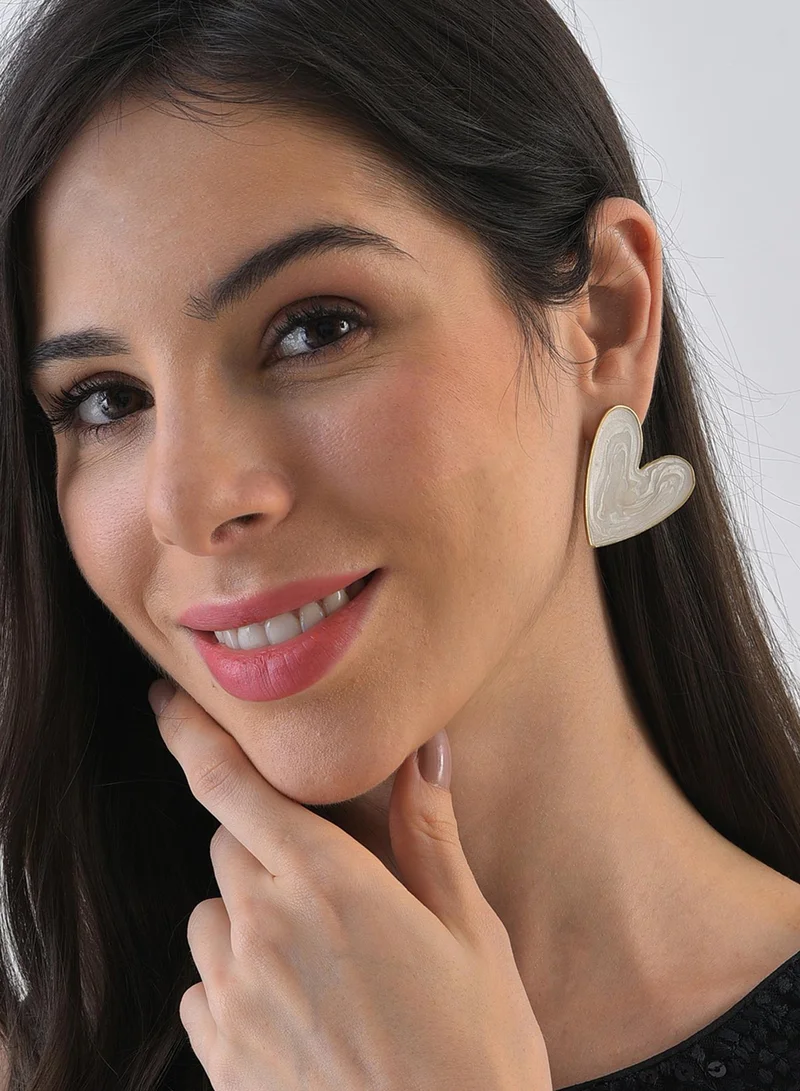 Sohi  Cuore Artificial Stud Earring Jewellery for Women | Best Price UAE