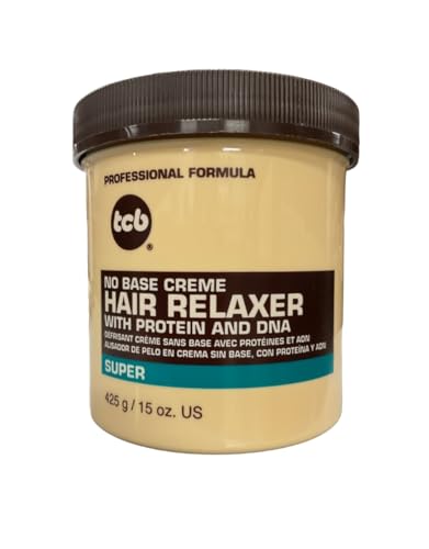 Tcb Hair Relaxer No Base Creme 15 Ounce Super Jar (443ml) (6 Pack) - Image 2