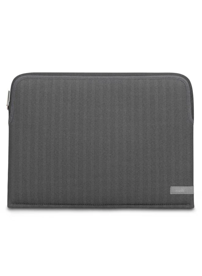 Moshi MOSHI Pluma Laptop Sleeve for MacBook Pro 14" - Herringbone Gray
