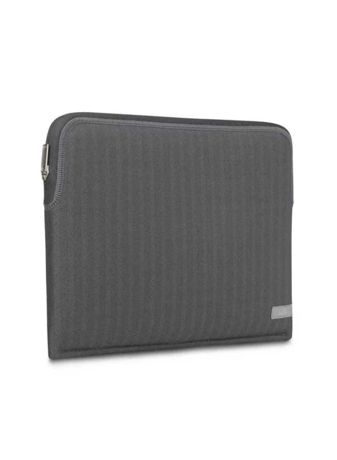 Moshi MOSHI Pluma Laptop Sleeve for MacBook Pro 14" - Herringbone Gray