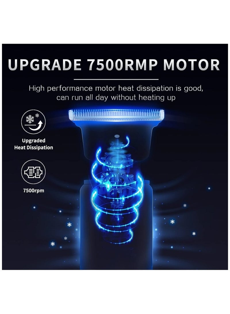 UFREE Professional Beard Hair Trimmer for Men Grooming Cutting Kit Mustache T Blade Liners Trimmer Electric Shaver Cordless Zero Gapped Edgers Clipper Barber Supplies - Image 5