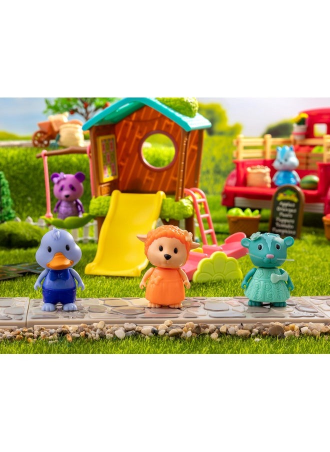 Li'L WOODZEEZ - Li’l Woodzeez - 11 Pcs Tree House Playset for Doll Figures - Playhouse Playset with Ladder, Swing & More Accessories - Pretend Play Toy for Kids Age 3+ - Image 1