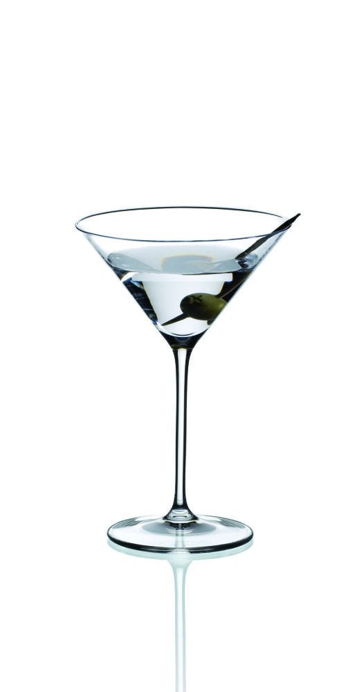 Riedel Vinum XL Martini Glasses (set of 2), Precision Blown Crystal Martini Glasses with Stem - Elegant Cocktail Glasses for Bar, 9.5oz, Machine Washable - Image 1