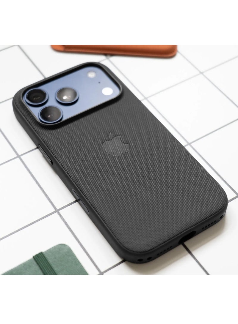 Wtech Apple iPhone 17 Pro Max 5G 2025 TechWoven with MagSafe Case Cover (MCMPMN) - Black - Image 3