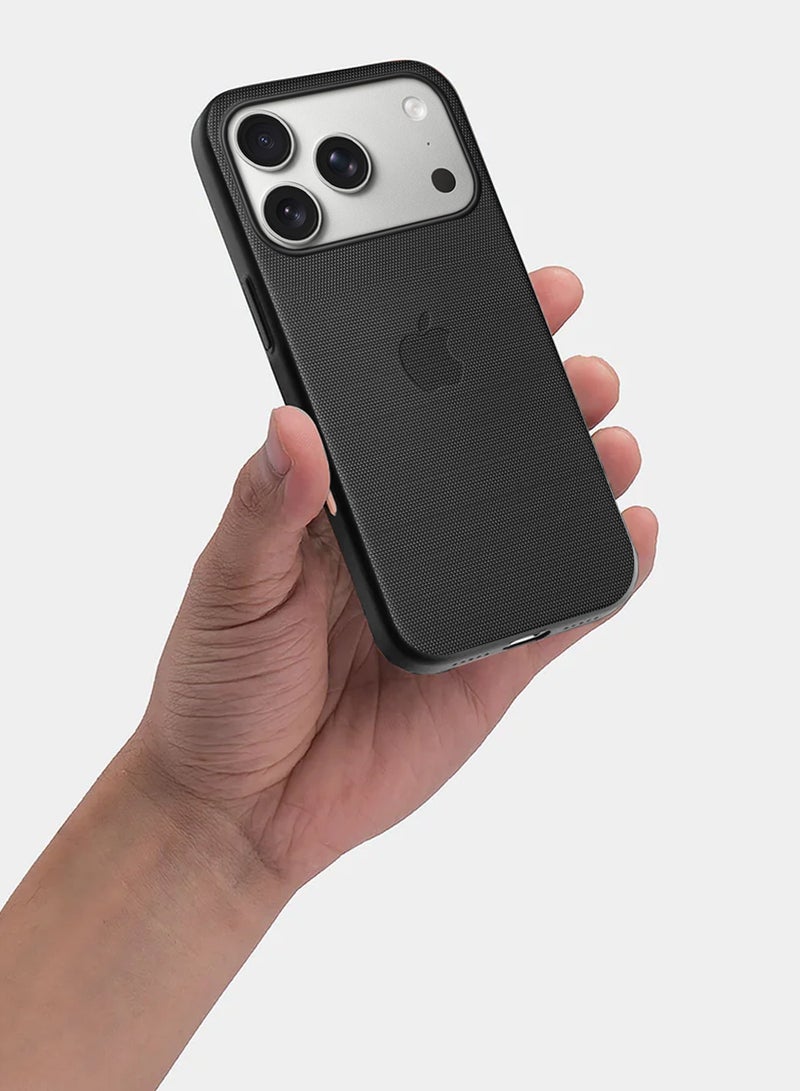 Wtech Apple iPhone 17 Pro Max 5G 2025 TechWoven with MagSafe Case Cover (MCMPMN) - Black - Image 4