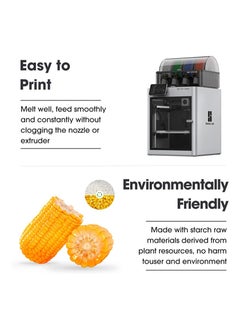eSUN Esun Pla+ 1.75mm Silver 3D Printer Filament Crack Resistant Smooth Finish 1kg Spool  - Image 4