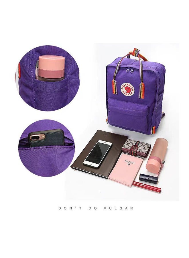 Fjallraven Casual Backpack For Unisex Purple - Image 4