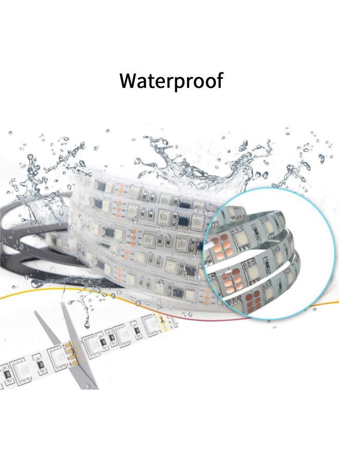 Loquat LED Strip Lights Smart Color Changing Rope Lights 16.4ft/5M 5050 RGB Light Strips with BT APP Controlled Music Apply for TV, Bedroom, Party and Home Decoration Multicolour - Image 3