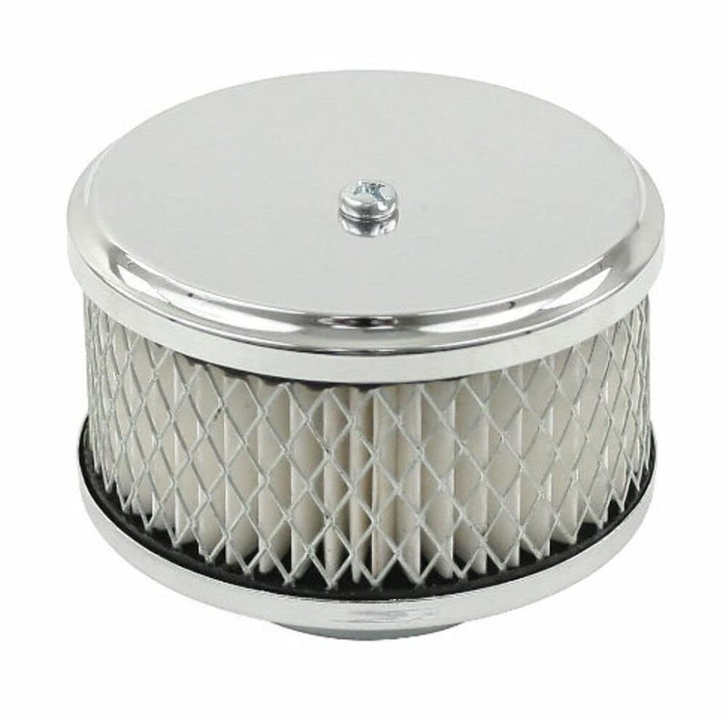 مجموعة جهاز تنقية الهواء بقطر 4 بوصات وارتفاع 3 بوصات 2116 مدخل متوافق مع سيارات الدون باجي