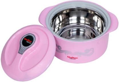 Khaitan Orfin Khaitan Orfin Casserole Model Lotus 1000ML CASSEROLLELOTUSPINK  - Image 2