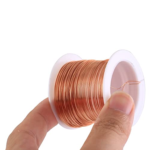 DONGKER 20m Enameled Copper Wire, Magnet Wire 0.3mm Diameter Magnetic Coil Winding for Transformers Inductance Generators Motors - Image 2