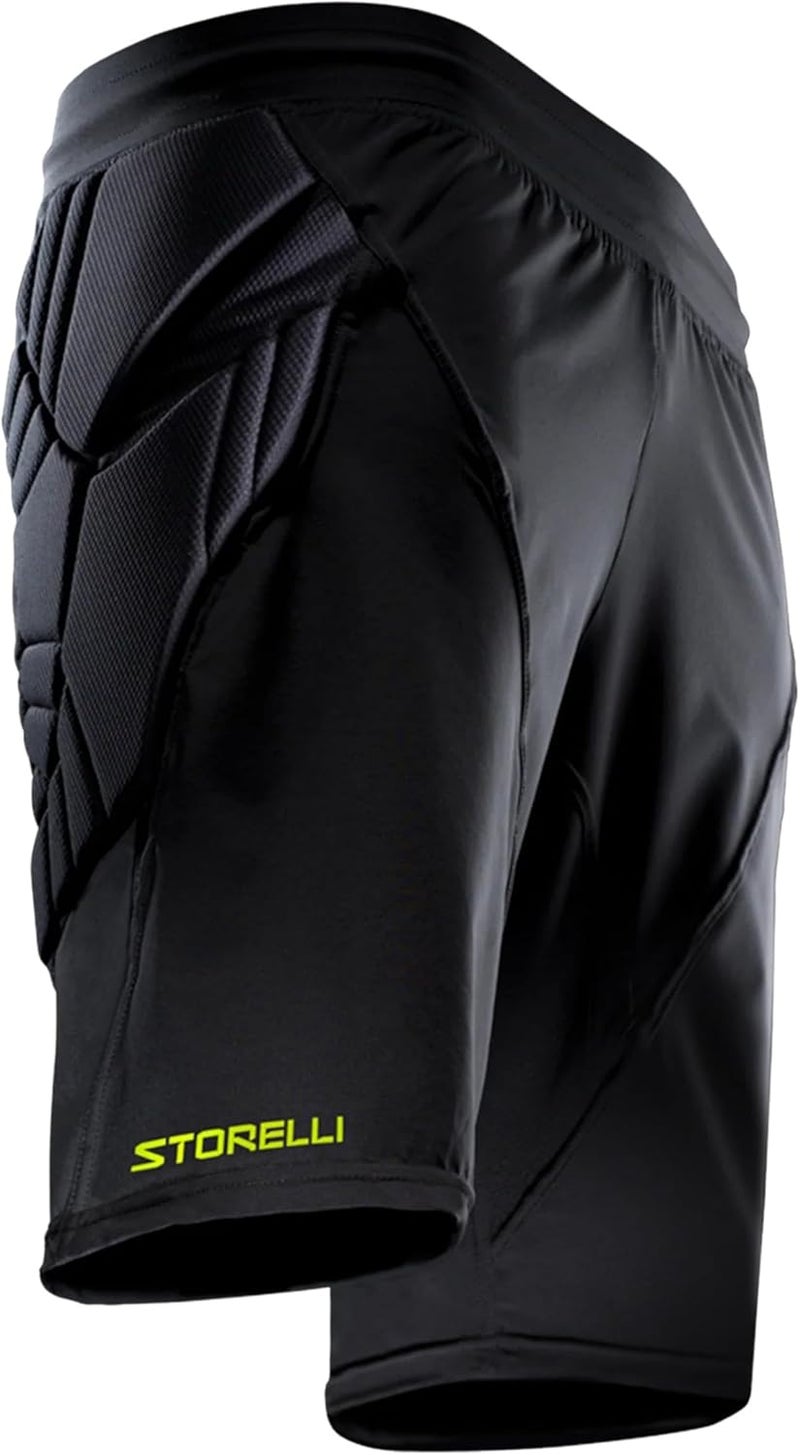 Storelli ExoShield Goalkeeper Shorts, High-Impact Protection, Sweat-Wicking, Breathable Athletic Shorts for Soccer - Image 1