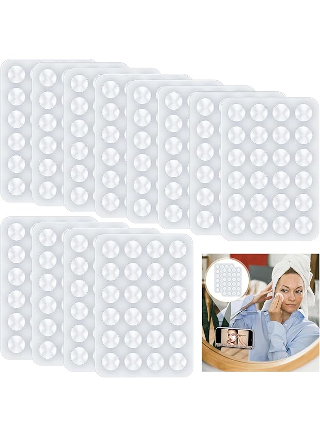 Green Tiger Silicone Suction Phone Case Adhesive Mount, Silicone Suction Phone Case, 12 pcs White Non Slip Silicone Suction Phone Case, Silicone Suction Cup Phone Case Suit for Bathroom Home Kitchen - Image 1