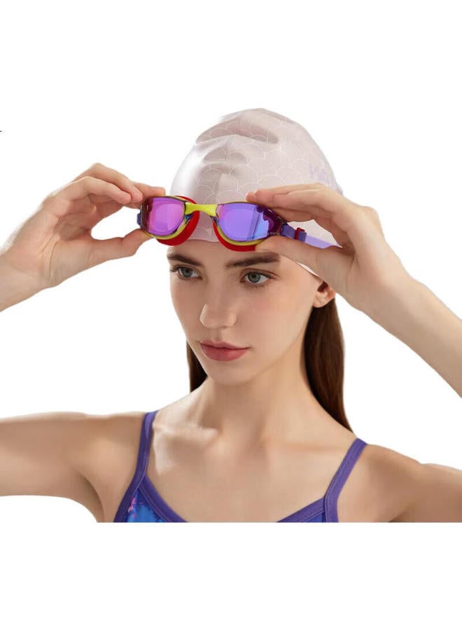 Watertime/Shuichuan Swimming Goggles, Large Frame, Anti-Fog, Waterproof, High Definition, For Men And Women, Professional Swimming Glasses, Purple - Image 3