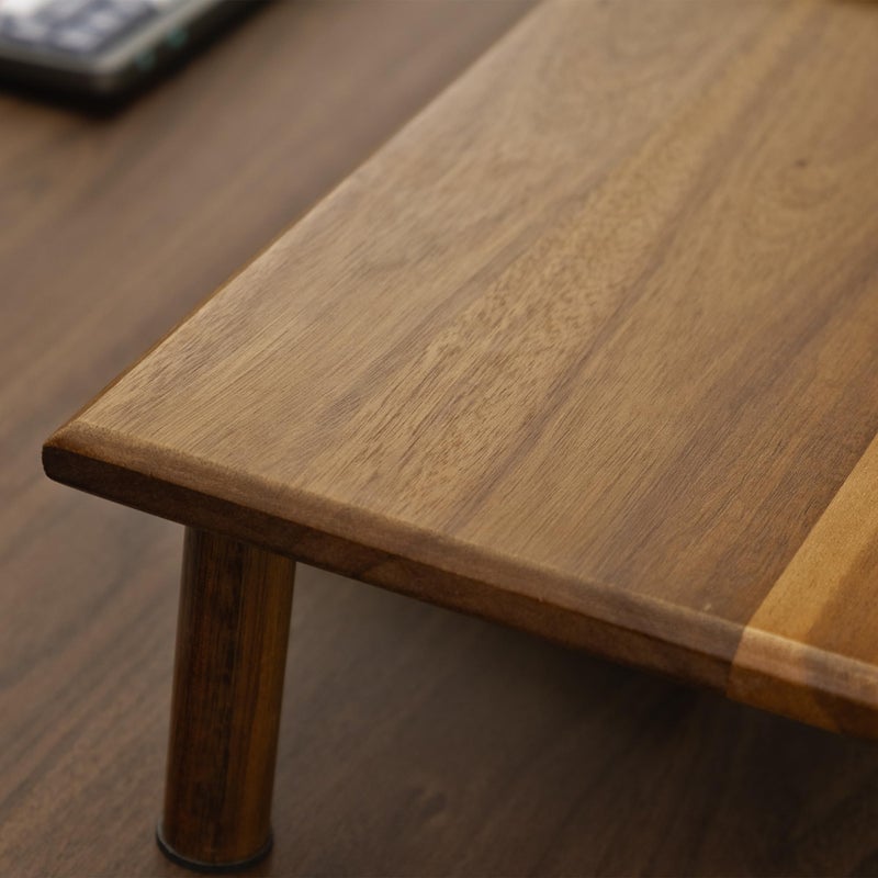 ROCDEER ROCDEER 9cm Legs for Acacia Wood Dual Monitor Stand Riser 