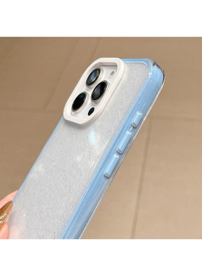 Zaboon Case For iPhone 12 Glitter Contrast Color PC Hybrid TPU Phone Case - Image 5