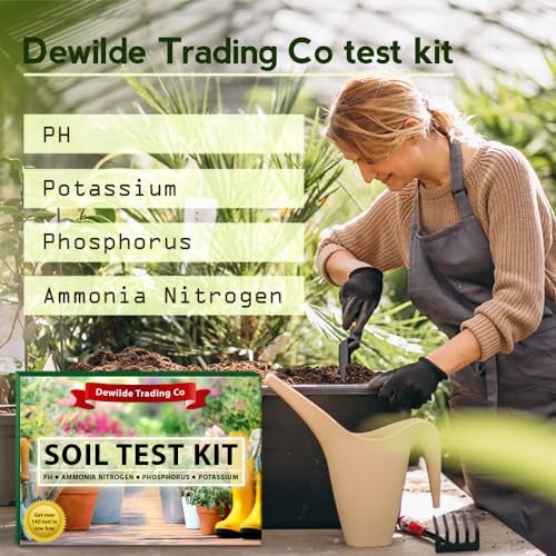 Dewilde Trading Co Soil Test Kit -140 Test- 2025 Updated- Testing PH Ammonia Nitrogen Phosphorus and Potassium - Tester for Your Vegetable Garden Lawn and Soil - Image 2