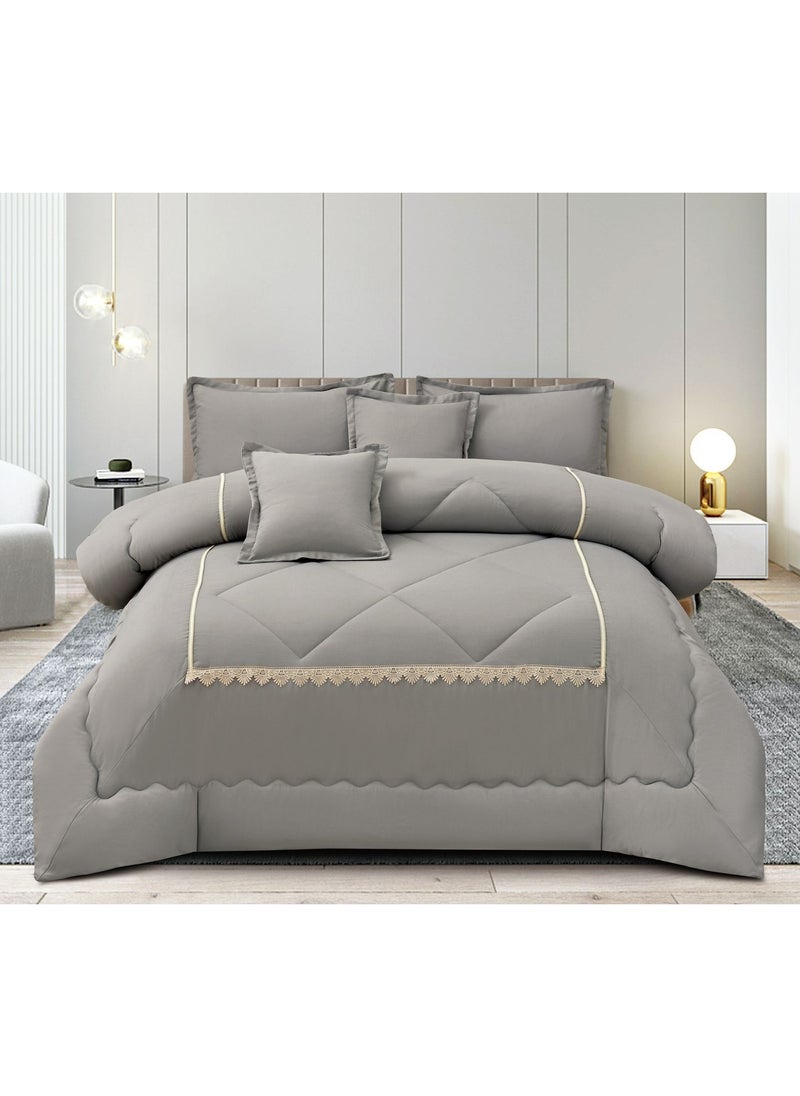 Ming Li 6-Piece King Summer Comforter Set – Double Bed – Size 230×250 cm 