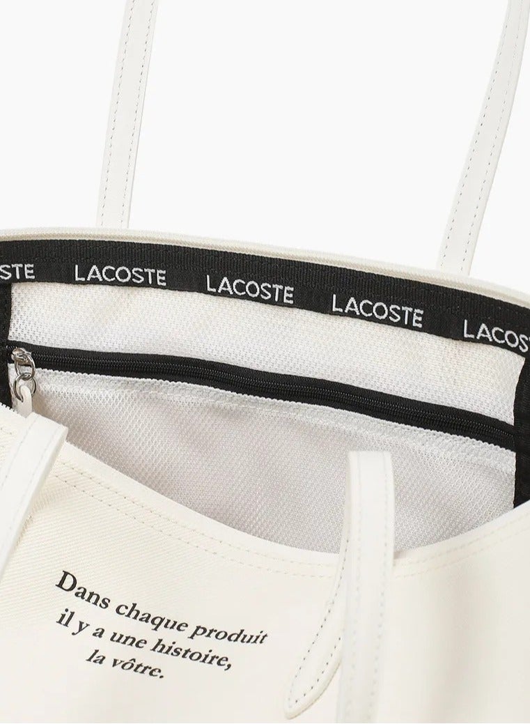 لاكوست حقيبة L.12.12 Concept للنساء من لاكوست باللون البيج الموسمي - Image 3