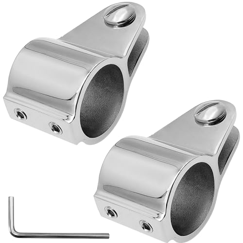 YANYUCB Bimini Top Jaw Slide Marine Stainless Steel 316 Heavy Duty Boat Bimini Canopy Fitting Hardware Tube Marine for Boat Yacht (C-1 inch, 2 Pack) - Image 1