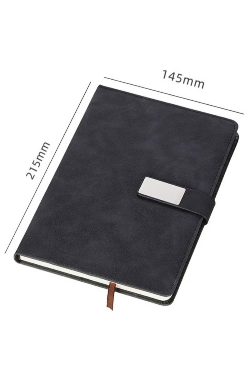 Notebook,A5 Lined Leather Journal Notebook,Personalized Hardcover Journal Set with Pen &Gift Box,240 Pages 100gsm Thick Ruled Paper Daily Diary for Men Women School,Travel,Business,Work,Home Writing - Image 5