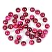 AD Beads Natural Gemstone 8mm Round Loose Beads Big Hole 25mm Sized 40pcs Rose red Tigers Eye - Image 2