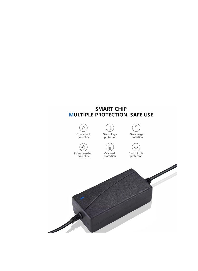 Terabyte 24V AC/DC Adapter Compatible with Logitech G25 G27 G29 G920 190211-0010 G940 PS3 Xbox 360 Racing Wheel - Image 2