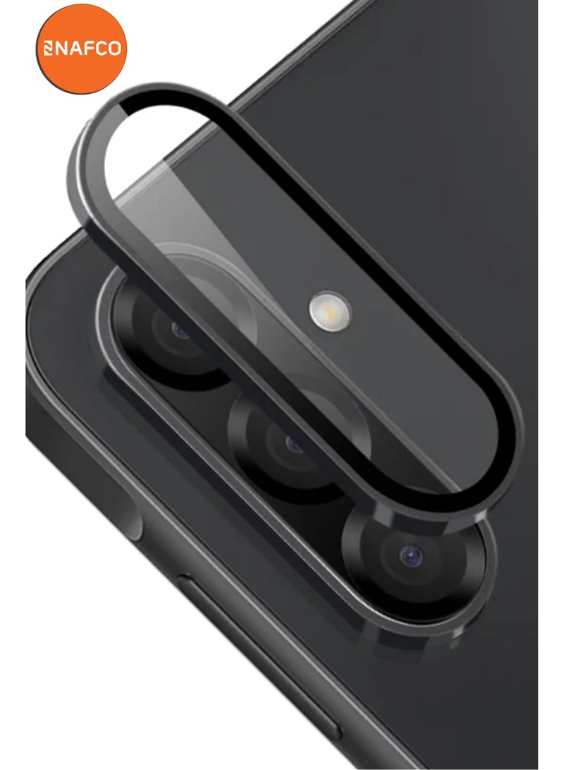 NAFCO Camera Cover for Samsung Galaxy A36 5G - Camera Lens Protector, Scratch-Resistant HD Clarity Ultra-Thin 9H Tempered Glass with Alloy Metal & Best Camera Protection - Image 1