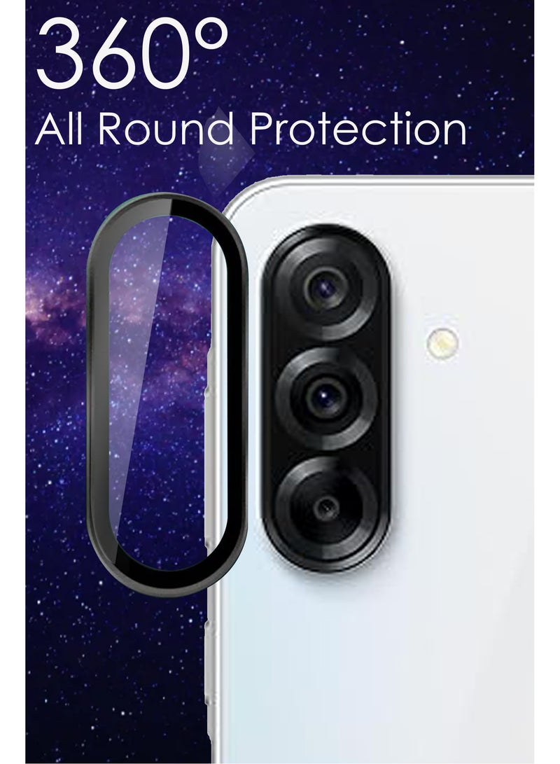 NAFCO Camera Cover for Samsung Galaxy A36 5G - Camera Lens Protector, Scratch-Resistant HD Clarity Ultra-Thin 9H Tempered Glass with Alloy Metal & Best Camera Protection - Image 2