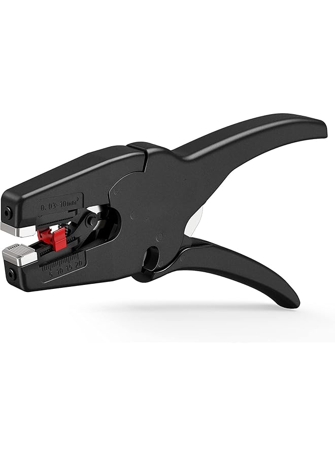 promass Automatic Wire Strippers Tool, Self Adjusting Wire Stripper Quick 2 in 1 Wire Stripper Tool [AWG 32-7] for Single-Conductor Stranded or Solid Wire, Wire Stripper Tool for Range 0.25-0.75 Inch - Image 1