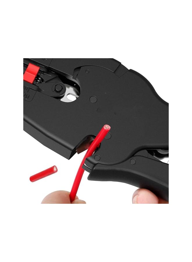 promass Automatic Wire Strippers Tool, Self Adjusting Wire Stripper Quick 2 in 1 Wire Stripper Tool [AWG 32-7] for Single-Conductor Stranded or Solid Wire, Wire Stripper Tool for Range 0.25-0.75 Inch - Image 4