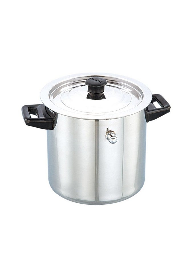 Expresso Stainless Steel Long Model Milk Boiler, 2.5 Liters, Silver