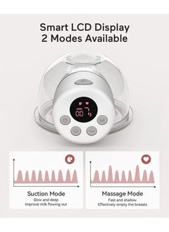 Breast Pump, Wearable Breast Pump, Hands Free Breast Pump, Electric Breast Pump 2 Mode & 9 Levels - pzsku/Z1D0D7F92E640D3A0520FZ/45/_/1719565935/ad706874-bab8-4873-96af-b4c87053c750