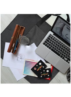 Excefore A2 Waterproof Artist Portfolio Case, Canvas Art Portfolio Carrying Bag Waterproof Drawing Board Bag, A2 Art Folder with Shoulder Strap for Artwork Painting 25.4 x21.3 inch  - Image 5
