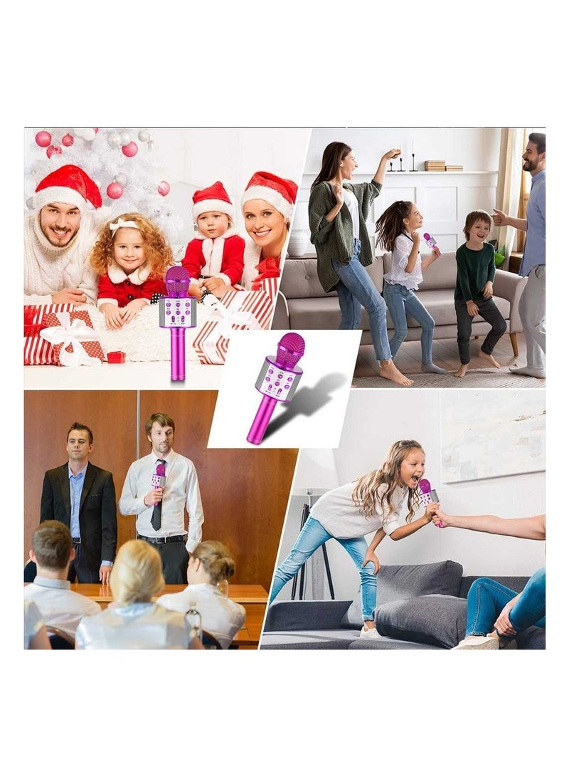 ELTRAZONE Bluetooth Microphone for kids Birthday Gift Toys for Age 3 4 5 6 7 8 9 10 Girls Boys Wireless Karaoke Mircrophone - Image 5