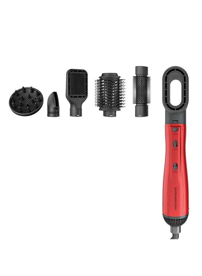 Rush Brush +6 Airstyler Red 1300W - Image 1