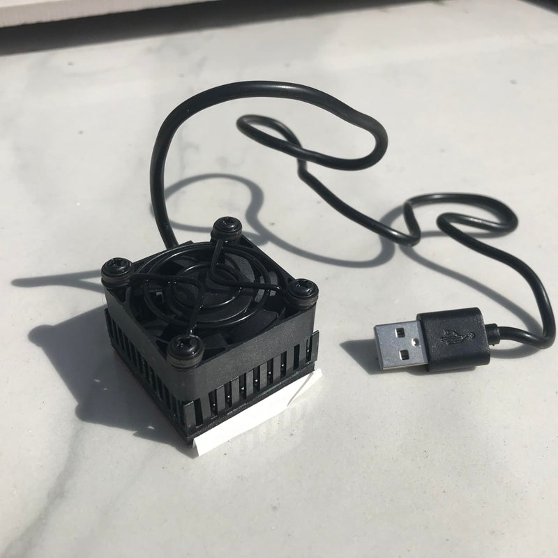 Easycargo USB Fan Heatsink Peltier Module Kit, 40mm USB Fan Heatsink Thermoelectric Peltier Cooler Kit (10W 5V 2A) - Image 2