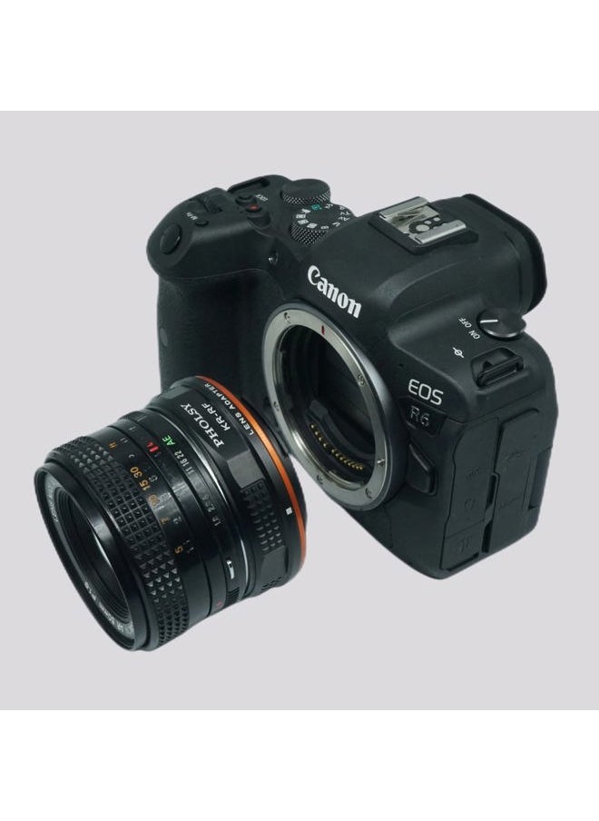 PHOLSY - Lens Mount Adapter Compatible with Konica AR Lens to Canon EOS RF Mount Camera Body for EOS R8, R50, R6 Mark II, R7, R10, R3, R5, EOS R5C, EOS R6, EOS R, EOS RP - Image 1