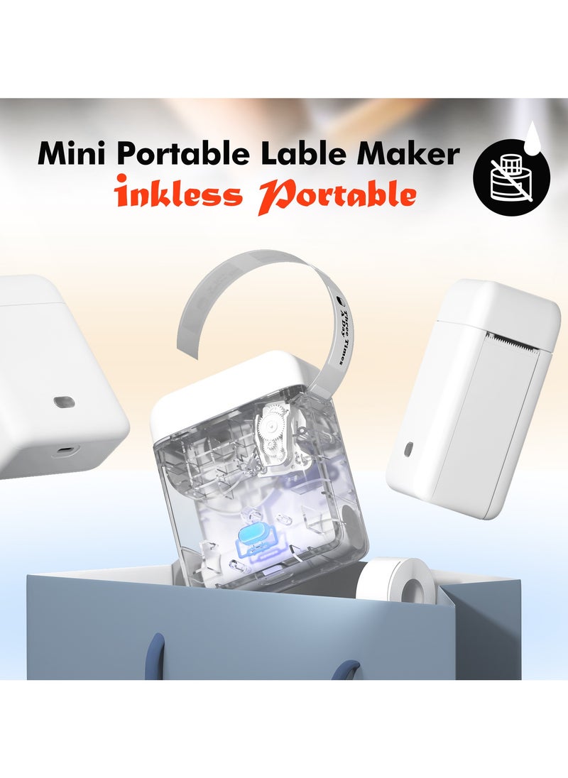 Generic Mini Portable Thermal Label Printer – Handheld Ink-Free Bluetooth Label Maker for Home & Office, Compatible with iOS, Android & Windows, Ideal for Price Tags, Barcode Labels &  - Image 5