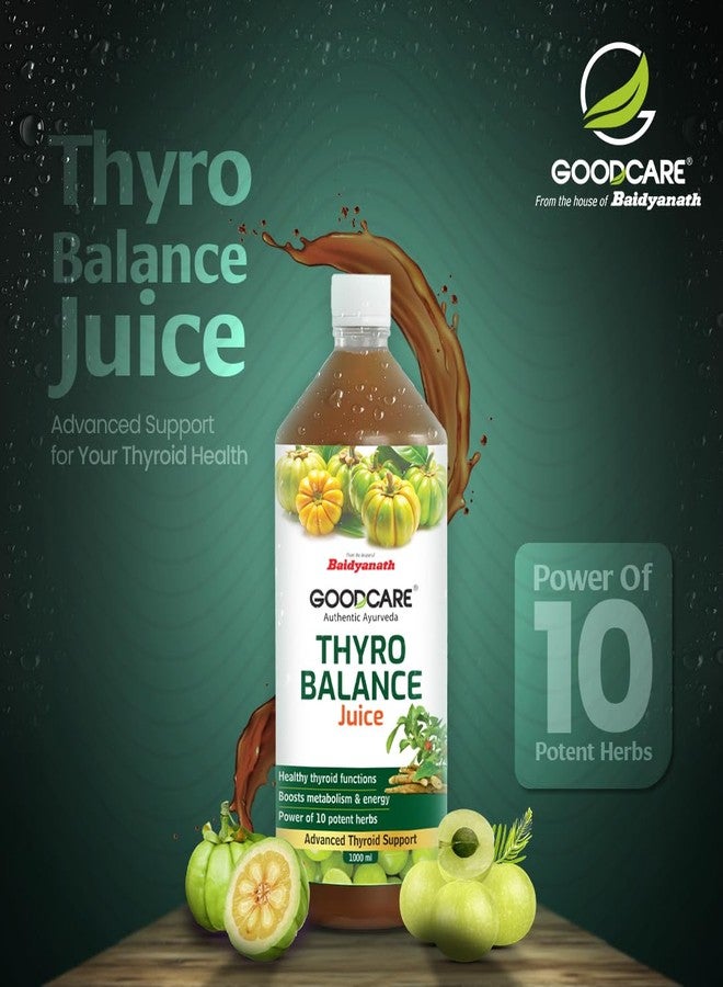 GOOD CARE Goodcare Thyro Balance Juice 1000ml by Baidyanath | Ayurvedic Thyroid Support | Boosts Metabolism | Balances Hormones | Detox & Immunity Support - Image 2