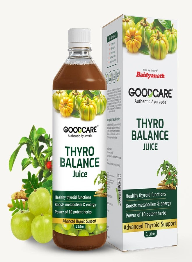 GOOD CARE Goodcare Thyro Balance Juice 1000ml by Baidyanath | Ayurvedic Thyroid Support | Boosts Metabolism | Balances Hormones | Detox & Immunity Support - Image 1