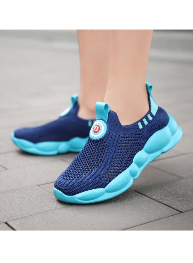 NIBEMINENT Children Running Sneakers Boys Kids Shoes Mesh Breathable Anti-Slip Walking Patchwork Tenis Toddler Soft Soled Unisex Shoes - Image 4