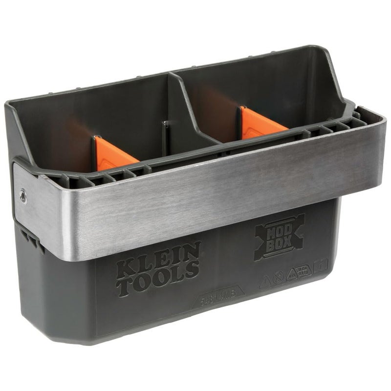 Klein Tools Klein Tools 54814MB MODbox Tool Carrier, Modular Tool Storage System Side Mounting Accessory, Easy One-Handed Attachment and Slim Profile  - Image 1