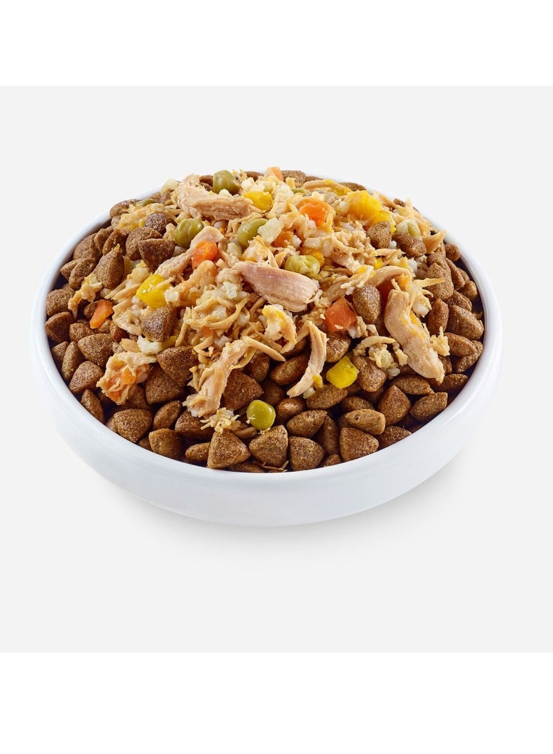 Applaws Taste Topper Broth Chicken With Veg Mix With Dry Food For Dogs 156g - Image 2
