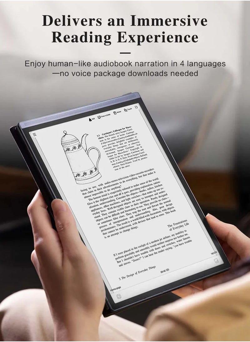 iFLYTEK - AINOTE Air 2 Ink Tablet with Stylus Pen, Voice-to-Text, Language Translation, Android System, Camera, WiFi & Bluetooth for Note Taking & Writing - Image 1