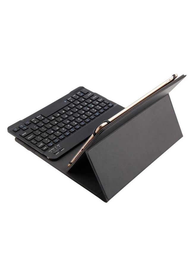 Green Tiger - TY 1031 Universal Bluetooth 3.0 ABS Brushed Texture Keyboard Plus Leather Tablet Case iOS Windows Android Tablet PC Between 9 10.5 inch Black - Image 1